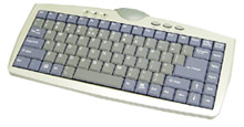 Super Mini, Slim Mini Keyboard w/USB Hub, 610